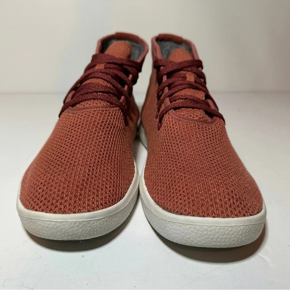 Allbirds Tree Toppers Mens 9 Orange High Top Lace Up Sneakers TT (269 Box 30) - Picture 4 of 9